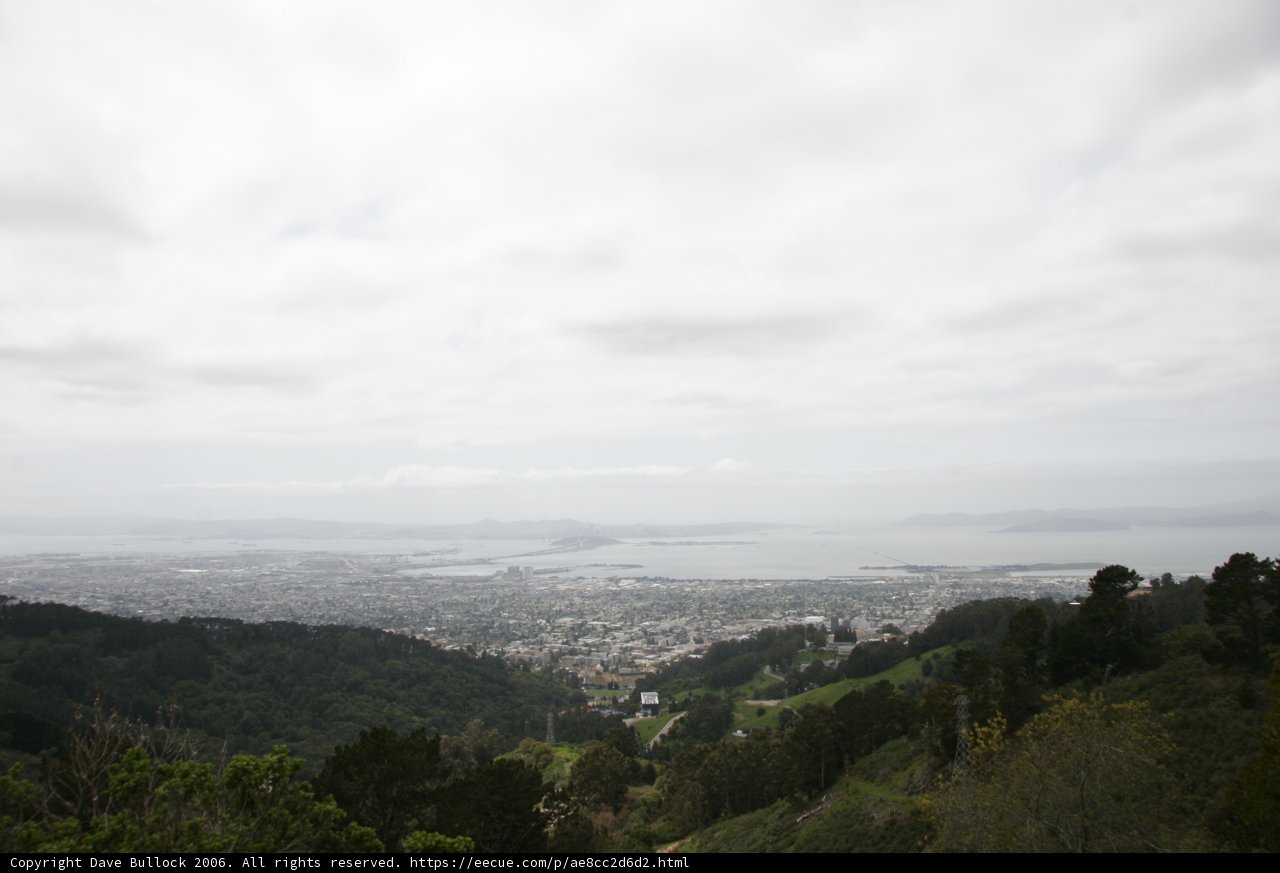 City and Mountain View from Hilltop