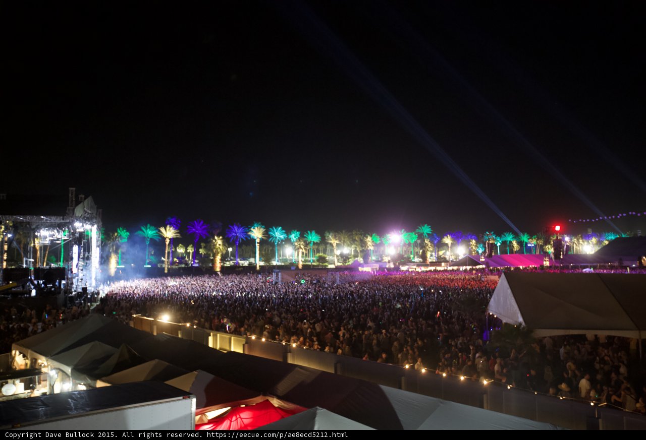 Lights and Music at Coachella