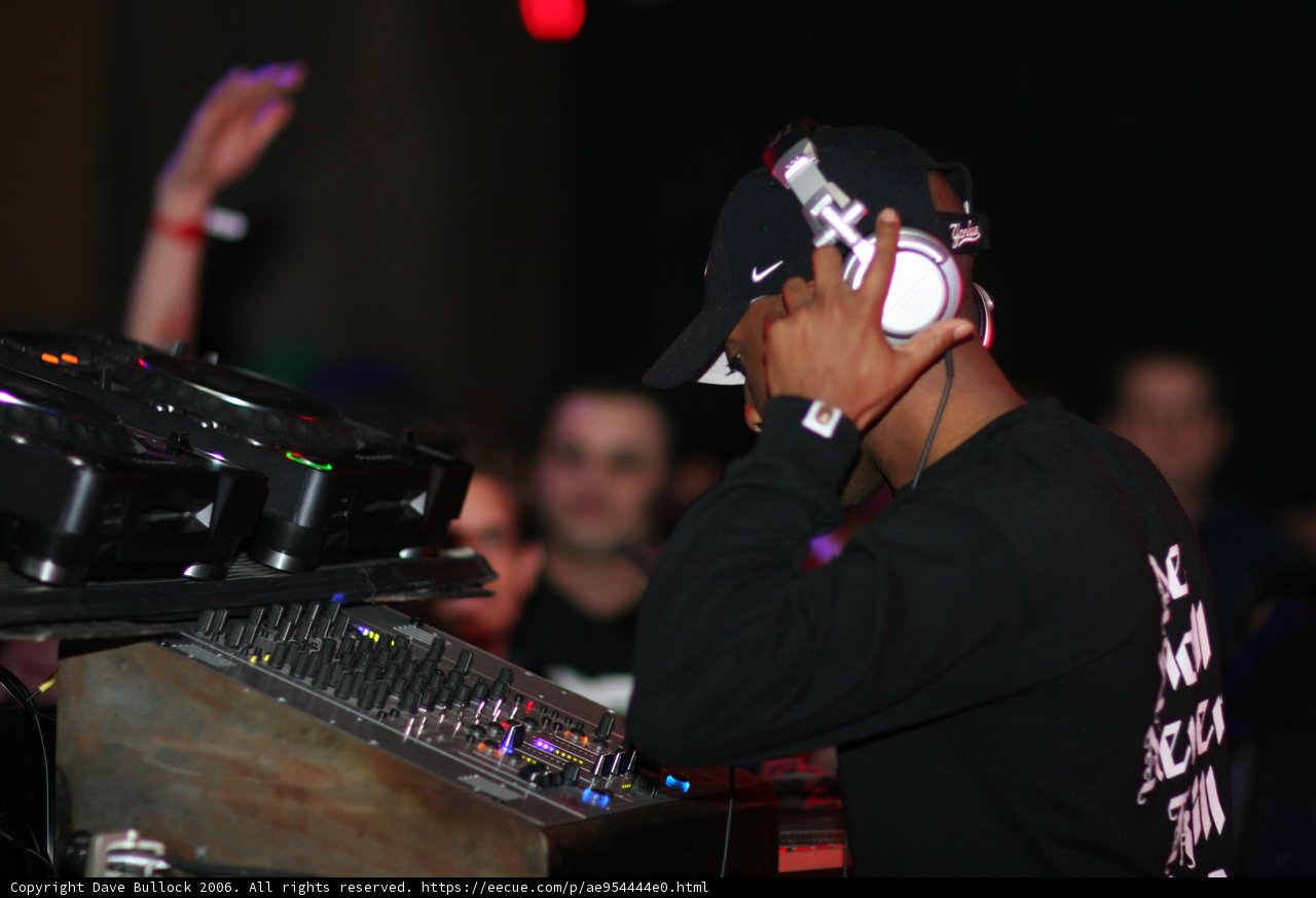 The Deejay in Black