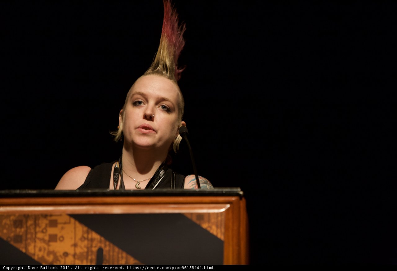 Mohawk Maven Takes the Mic