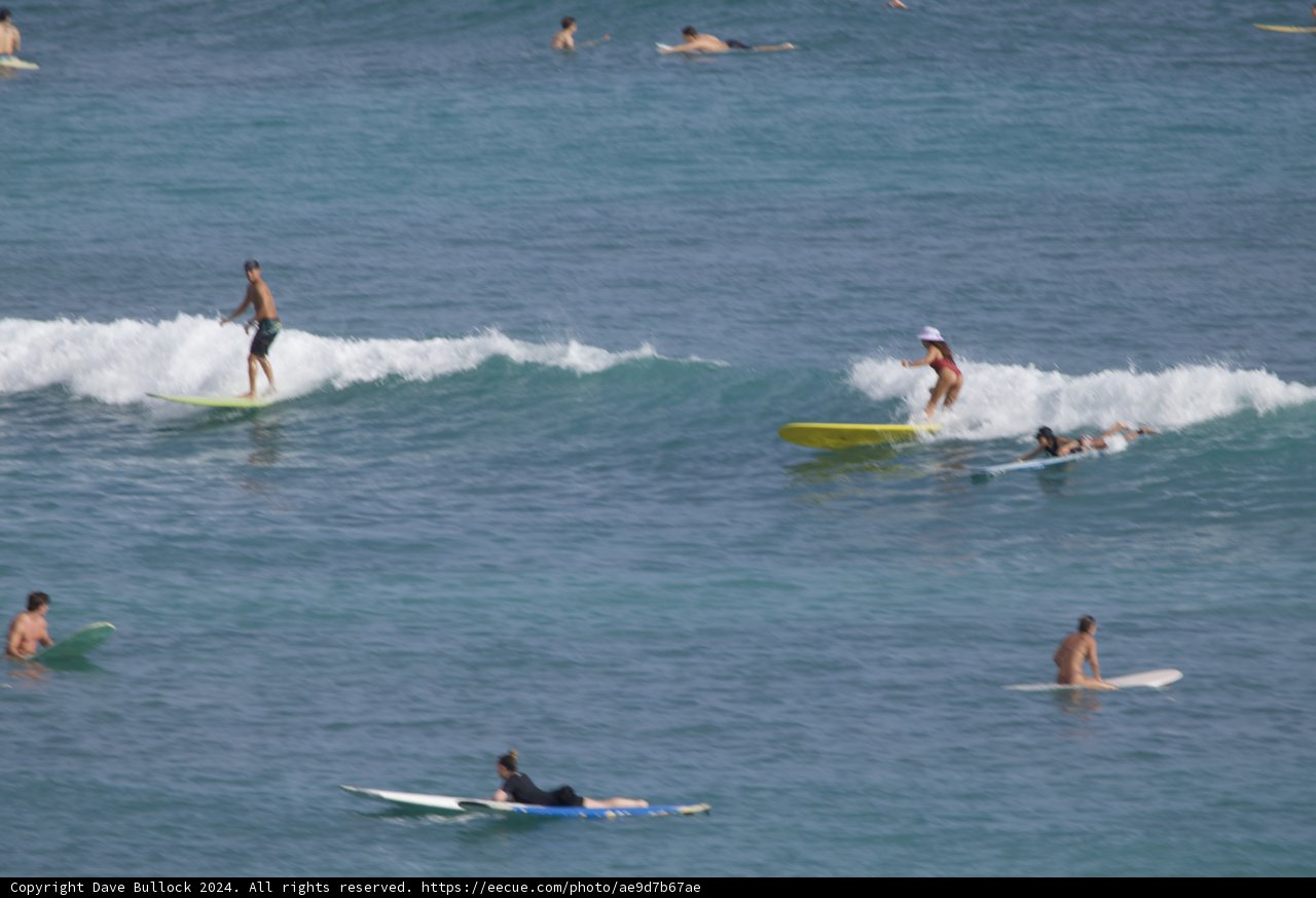 Rhythms of the Tide: Surfing Session in Hawaii