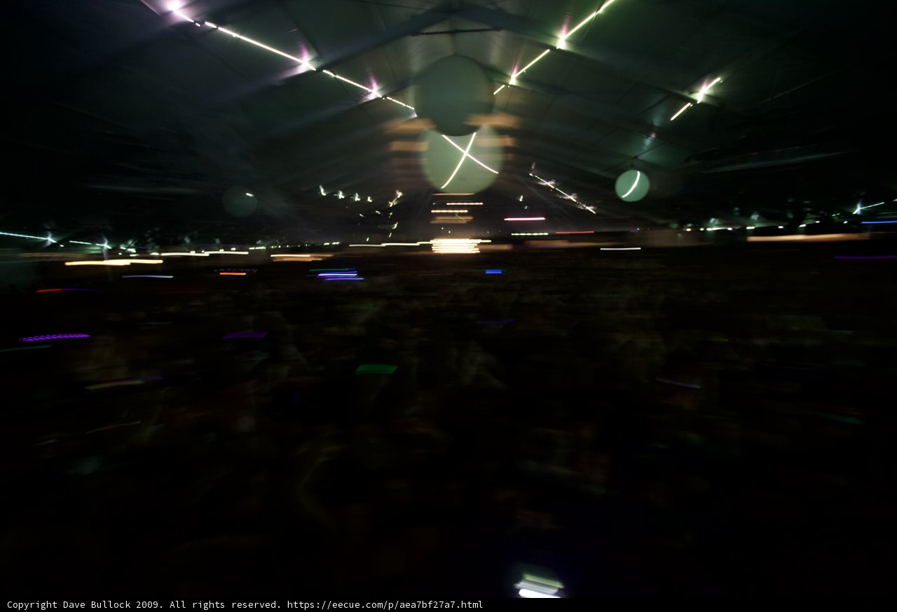 Electrifying Concert Lights Up Coachella Night Sky