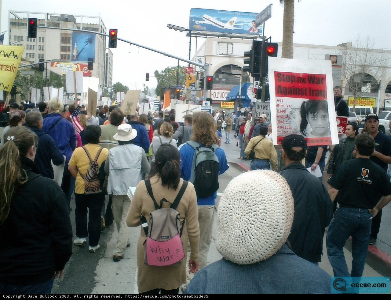 City Streets Filled with Protesters