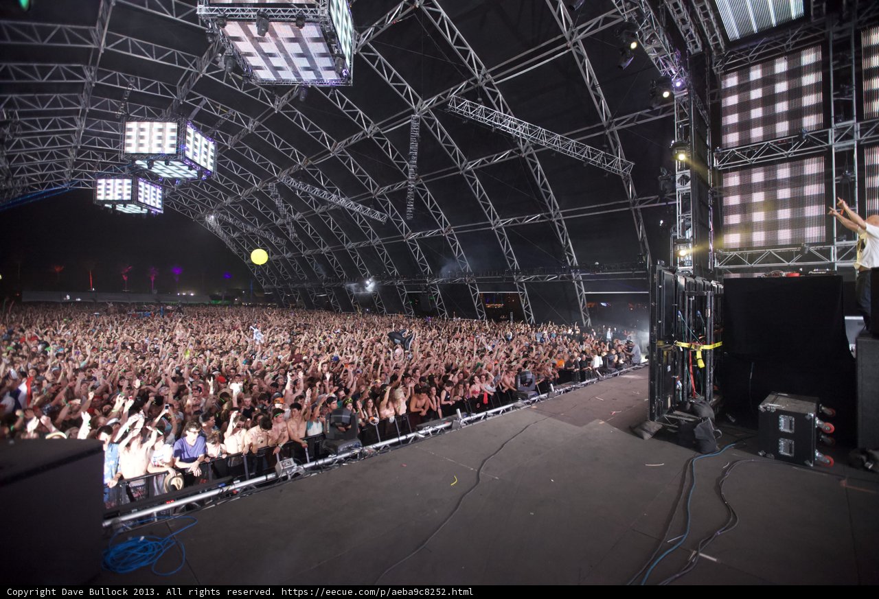 Coachella Crowd Goes Wild
