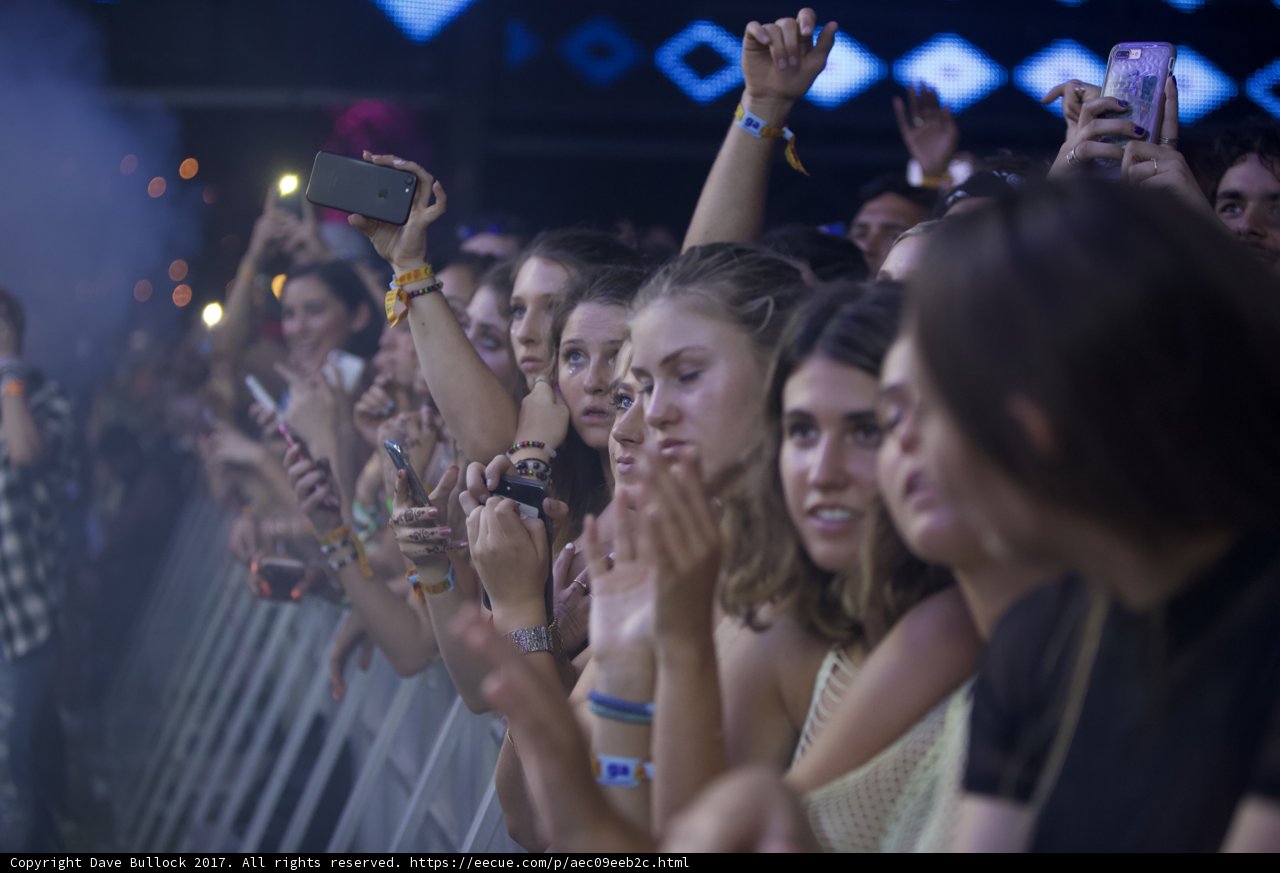 Electrifying Urban Concert Crowd