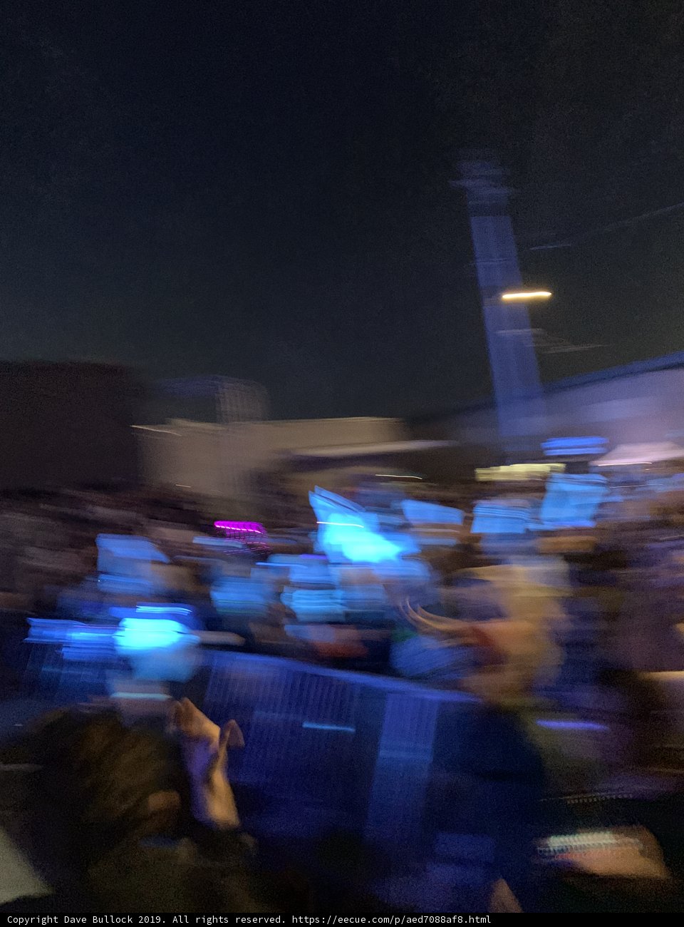 Night Crowd in San Francisco