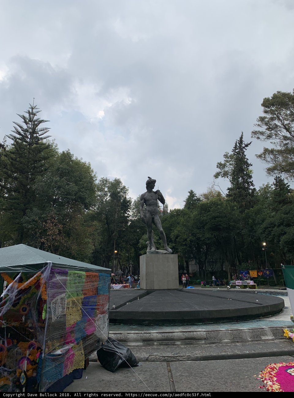 Lone Cowboy in The Plaza