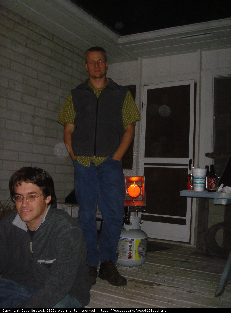 Four Men by the Window