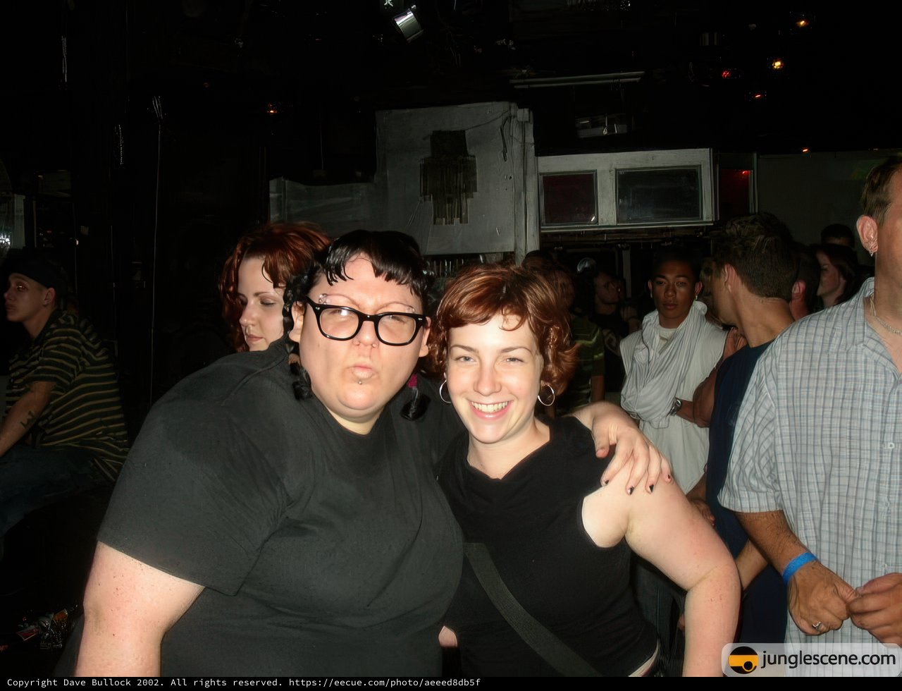 Nightclub Party with Two Women