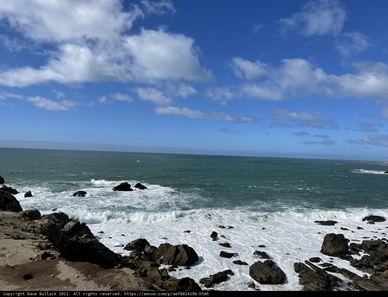 Overlooking the Majestic Pacific