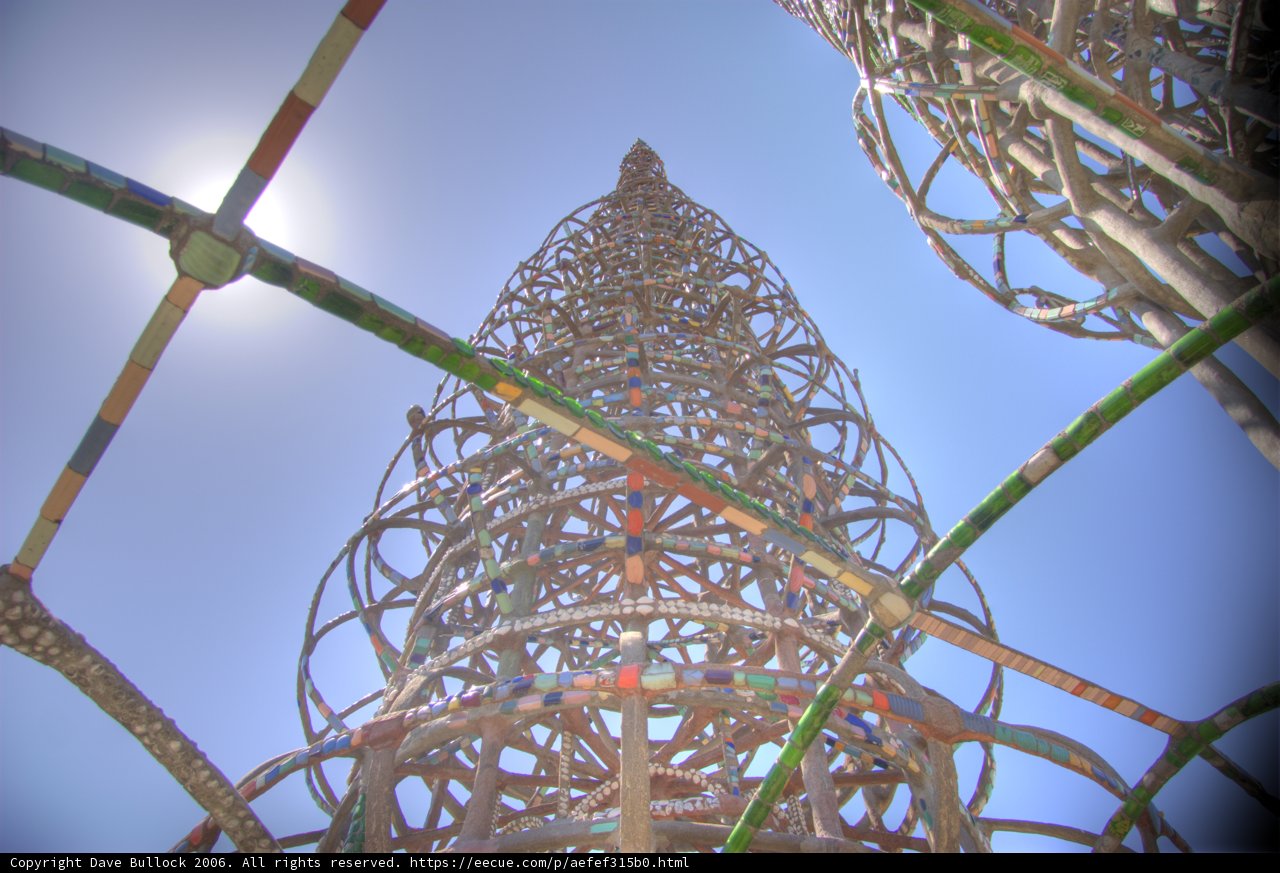 Towering Fun in the Amusement Park