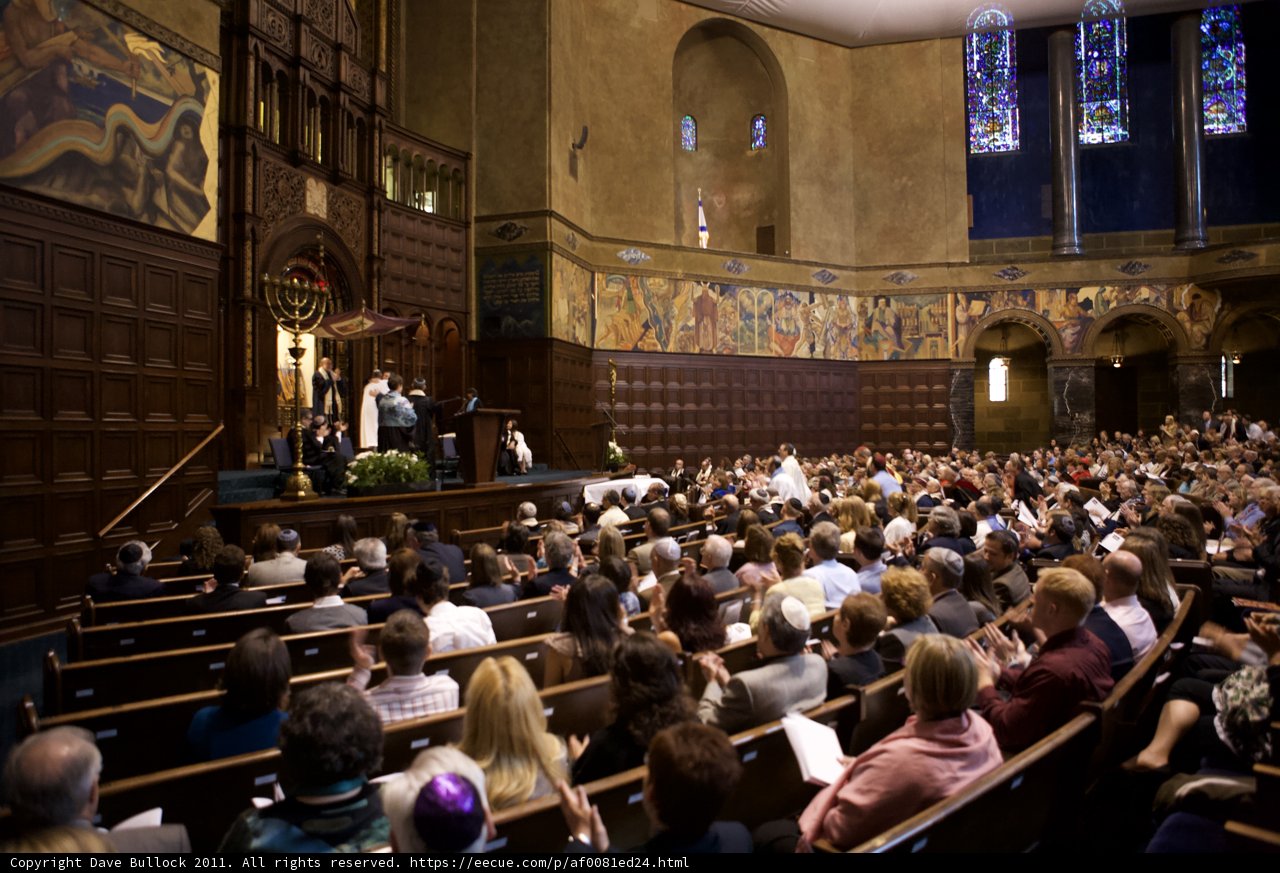 Church Filled with Worshippers