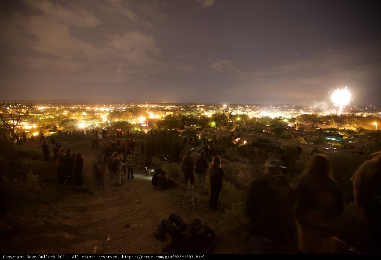 Celebrating with a View: Fireworks over the City