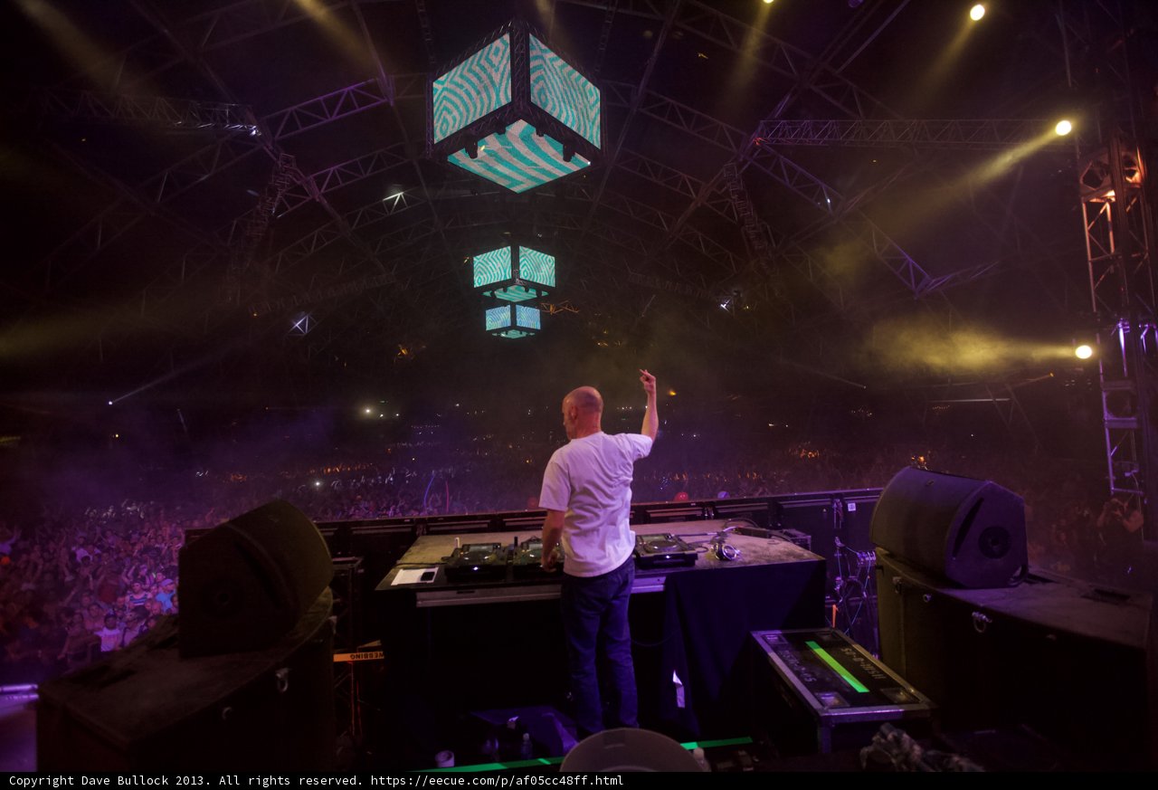 DJ lights up the night at Coachella
