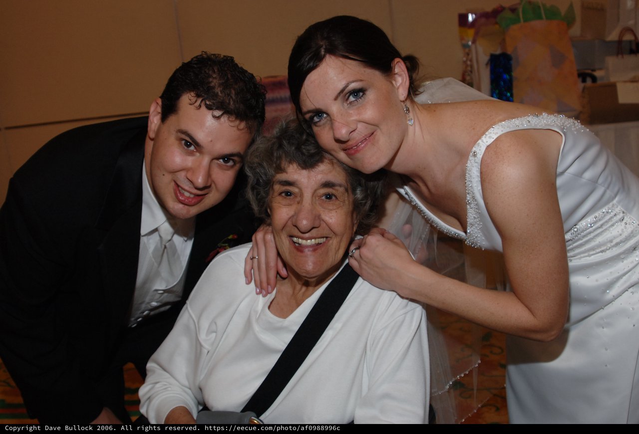 Newlyweds Share Joyful Moment with Beloved Grandmother