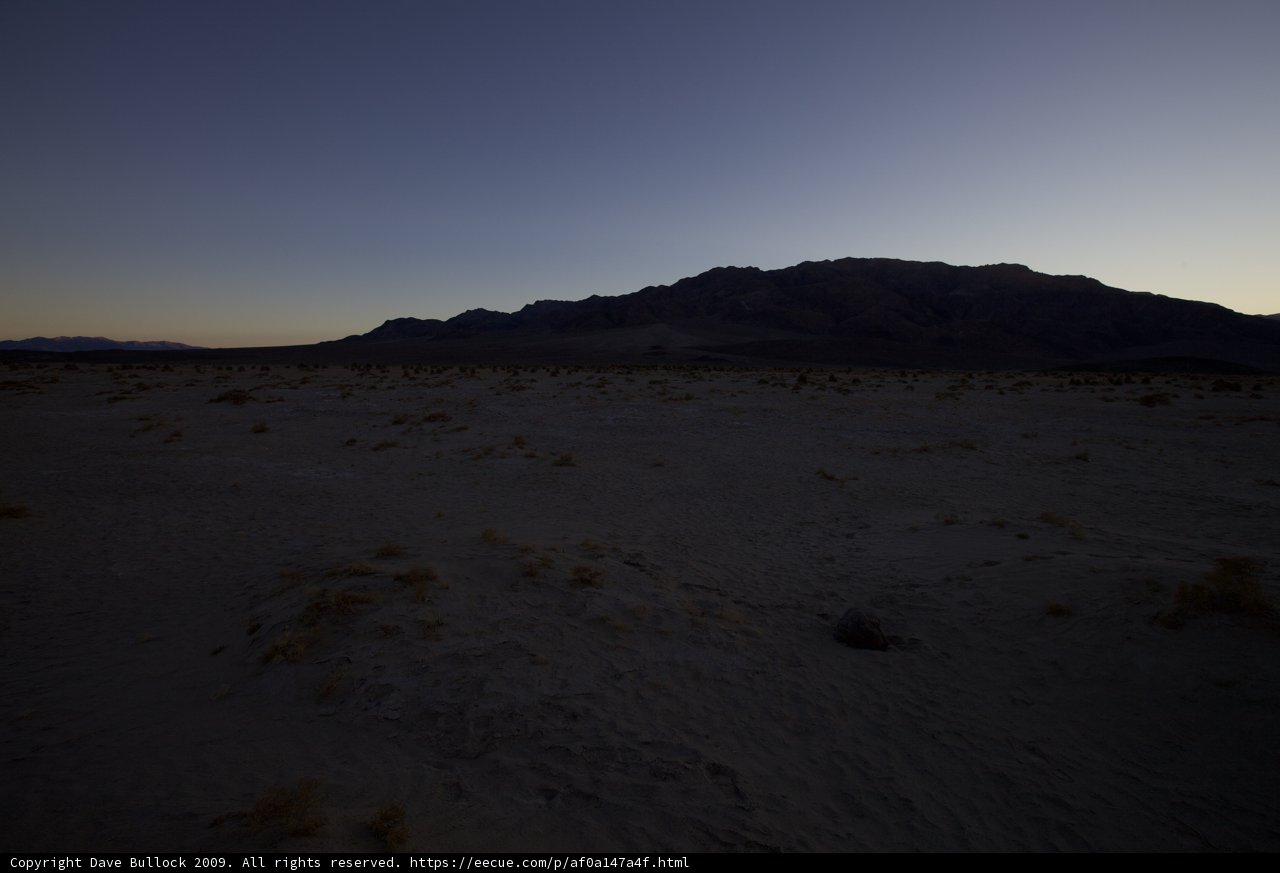 Serene Sunset in the Desert