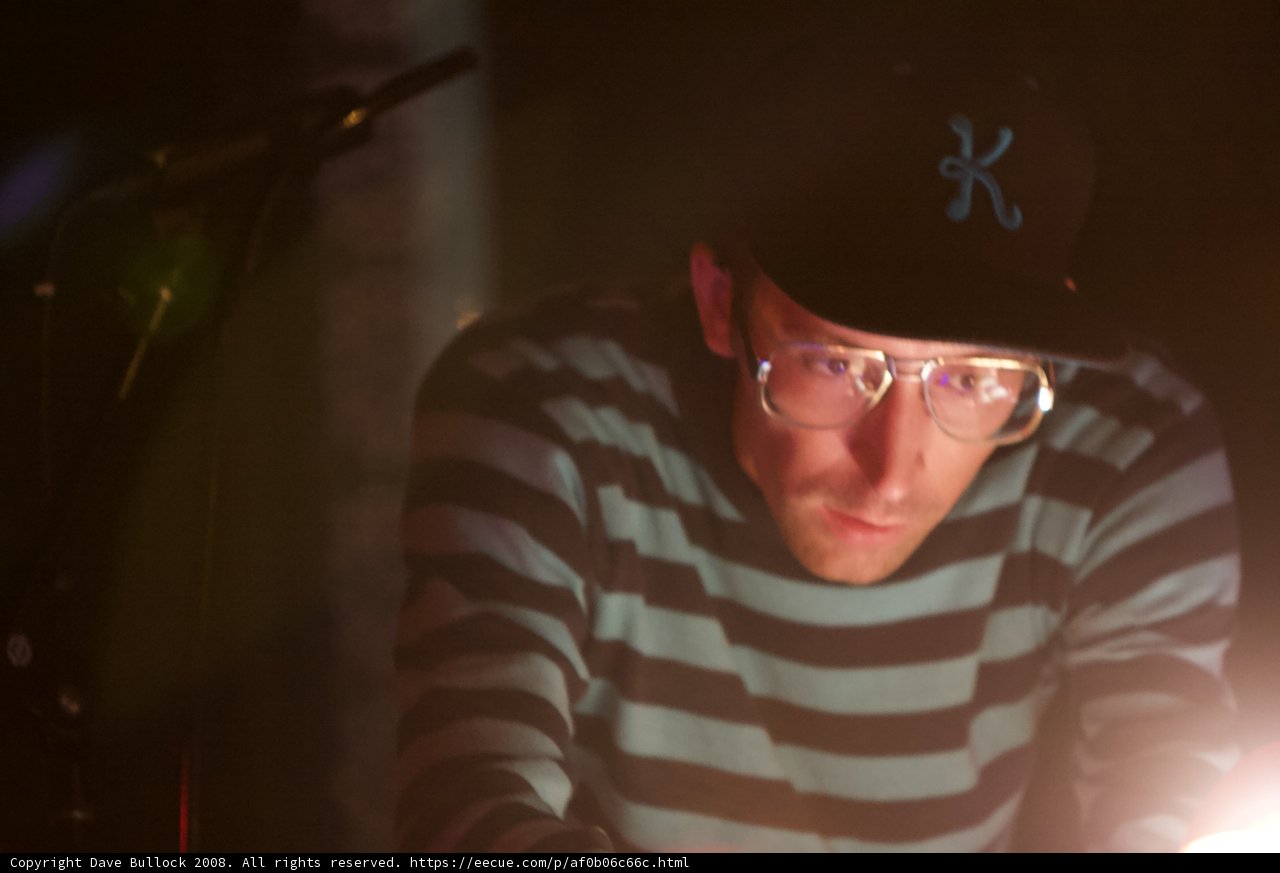 Musician in Stripes