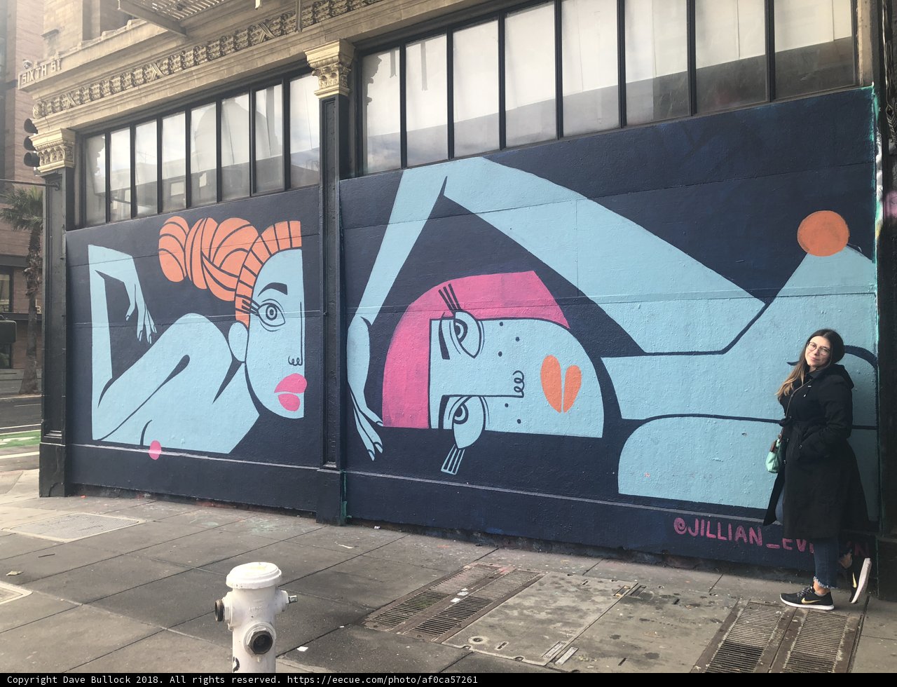 Two Women Mural