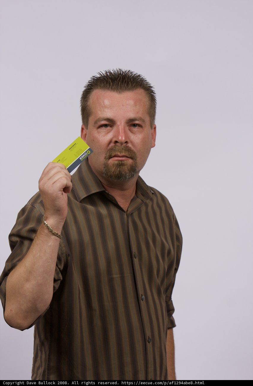 Yellow Card in Hand