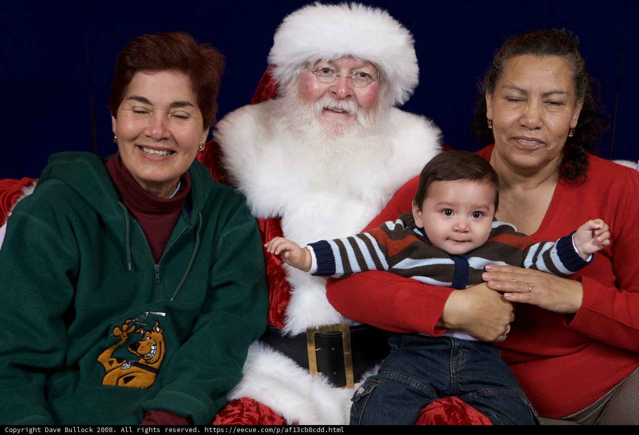 Family Christmas Portrait