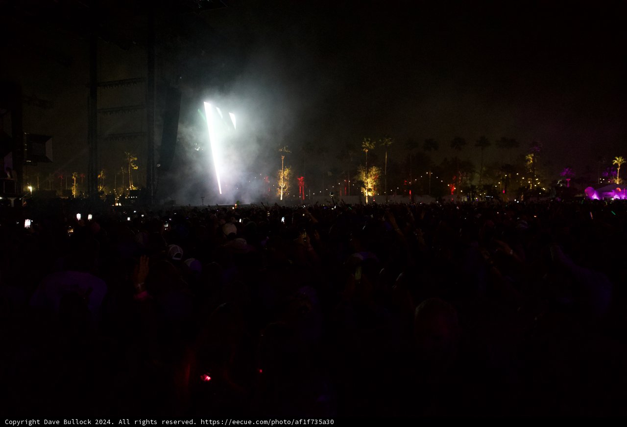 Illuminated Euphoria: Coachella 2024 Under the Desert Sky