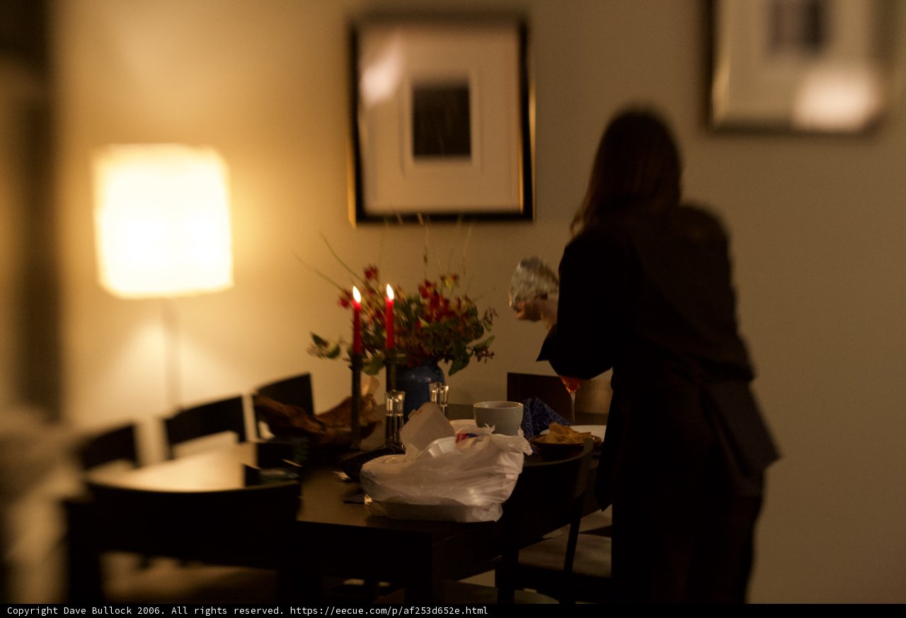 Setting the Table with a Flower Arrangement