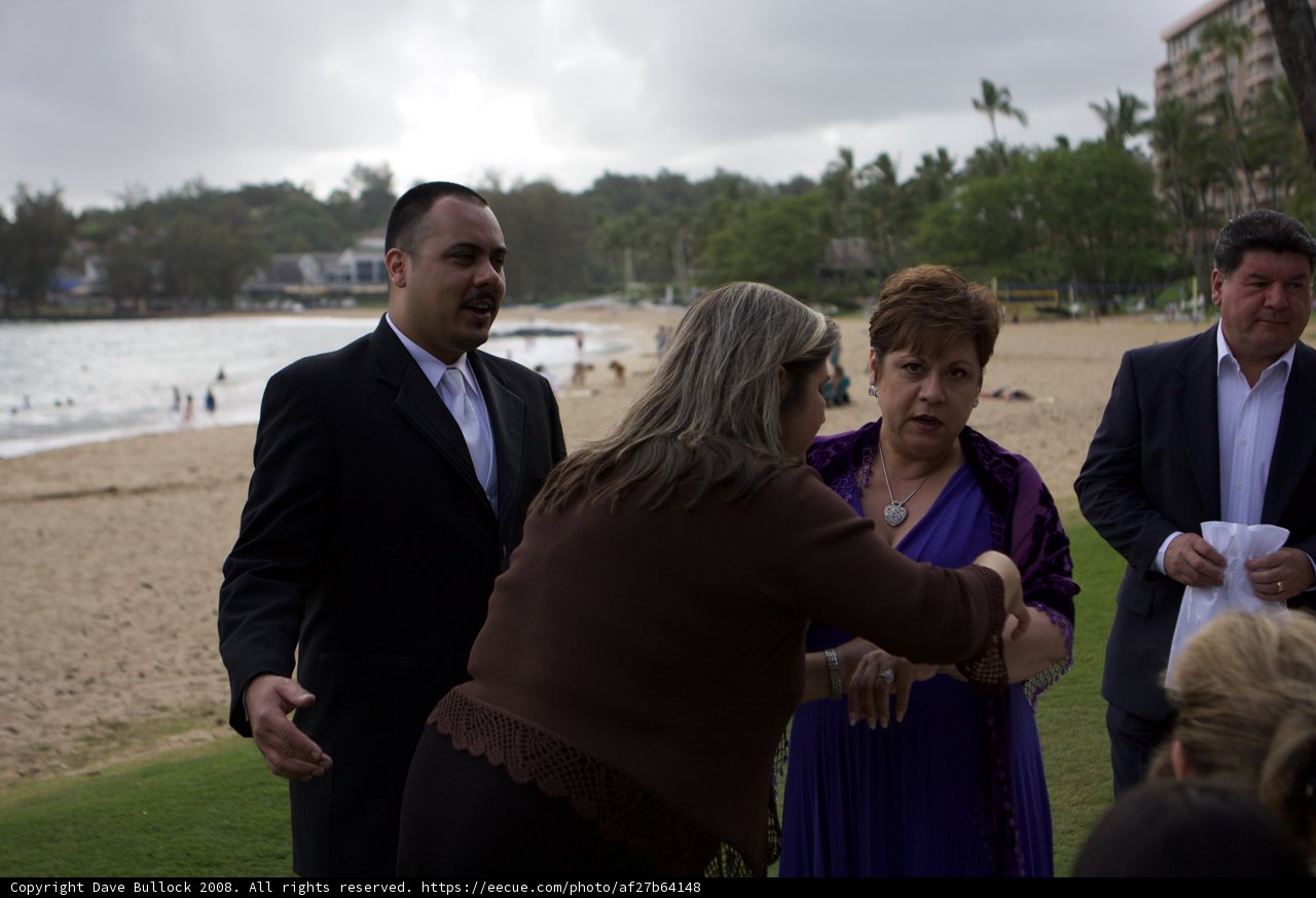 Formal Attire by the Beach