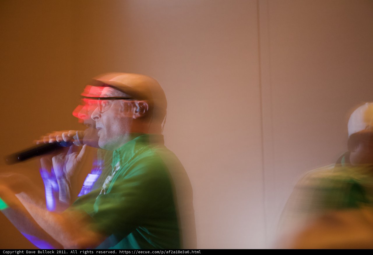 Green Shirted Performer