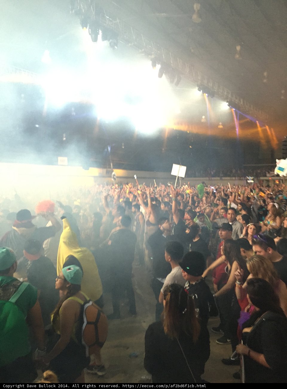 Smoke and Spotlights: A Night to Remember at San Bernardino's Concert