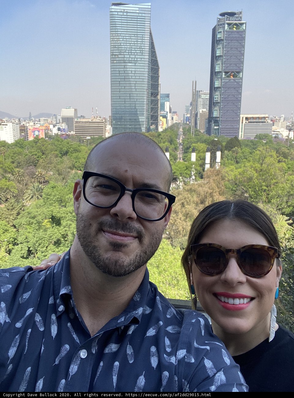 Selfie in the Heart of the Metropolis