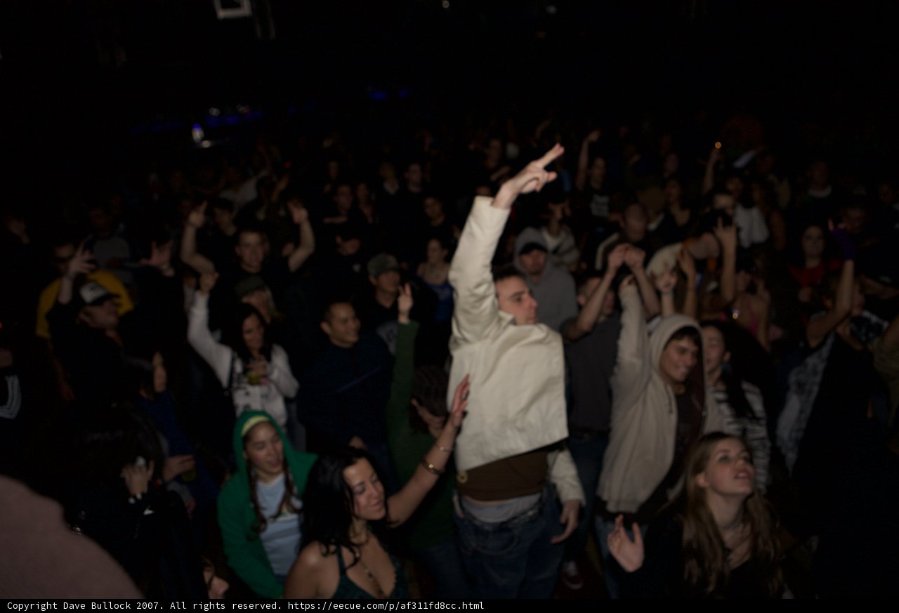 Jamming to Adam F at Funktion 2007