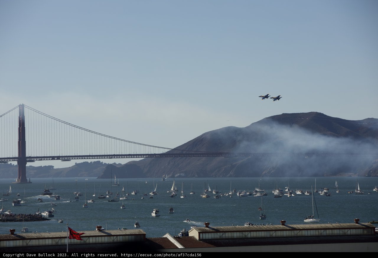 Synchrony in the Skies: Fleet Week Air Show 2023