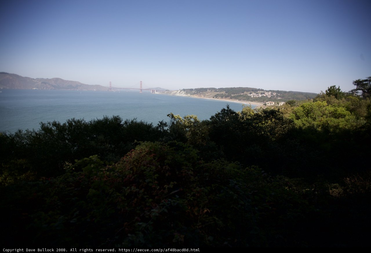 Golden Gate View from Promontory