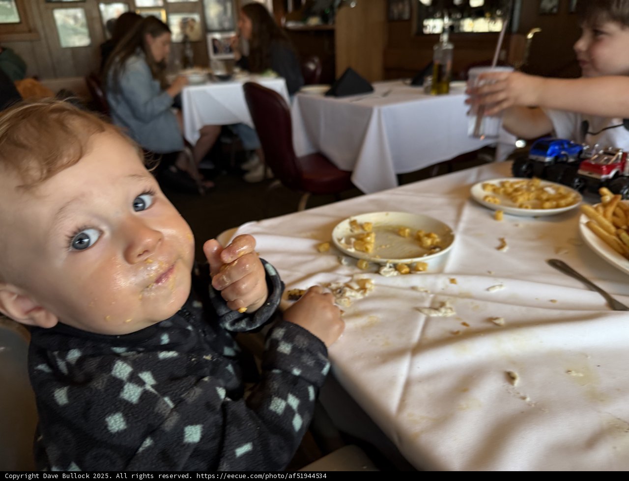 Messy Moments at Lunch
