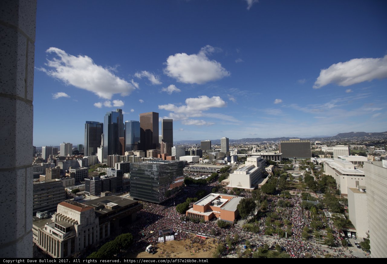 A Bird's Eye View of LA's Metropolis