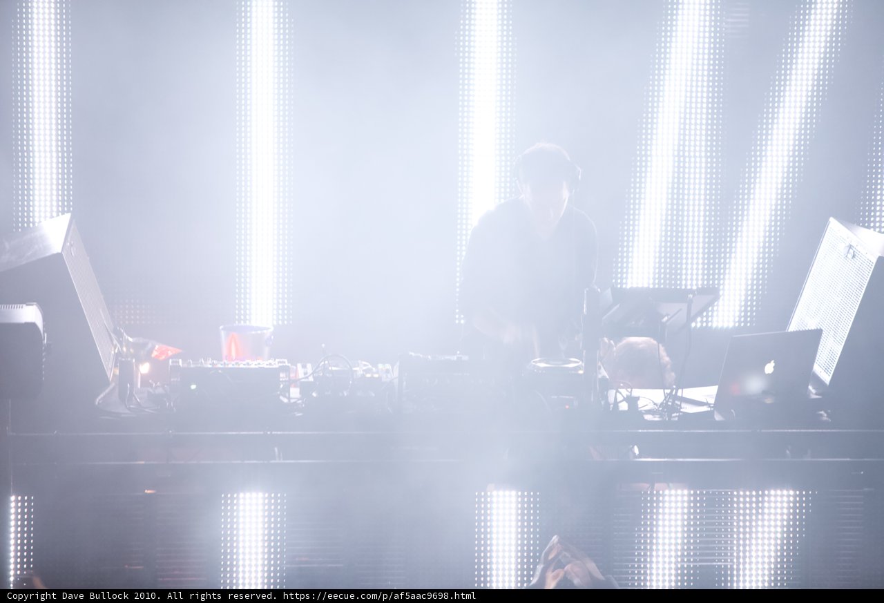 DJ Sasha rocks the stage at Sierra Madre Concert