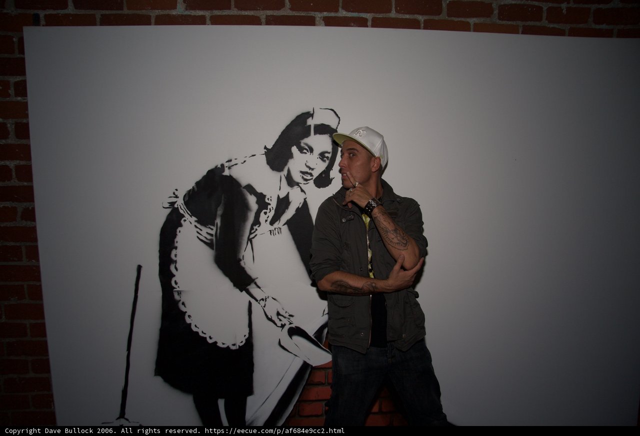 Man and Painting