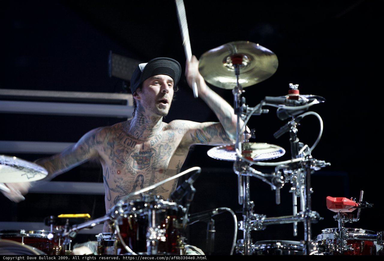 Travis Barker: Rocking Out on Stage