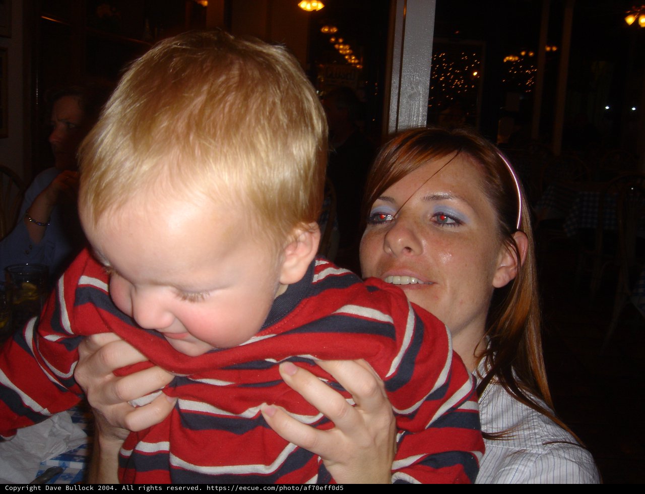 Mother and Toddler Share a Playful Indoor Moment