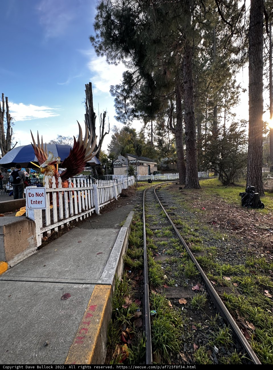 Train Track at Oakland Zoo