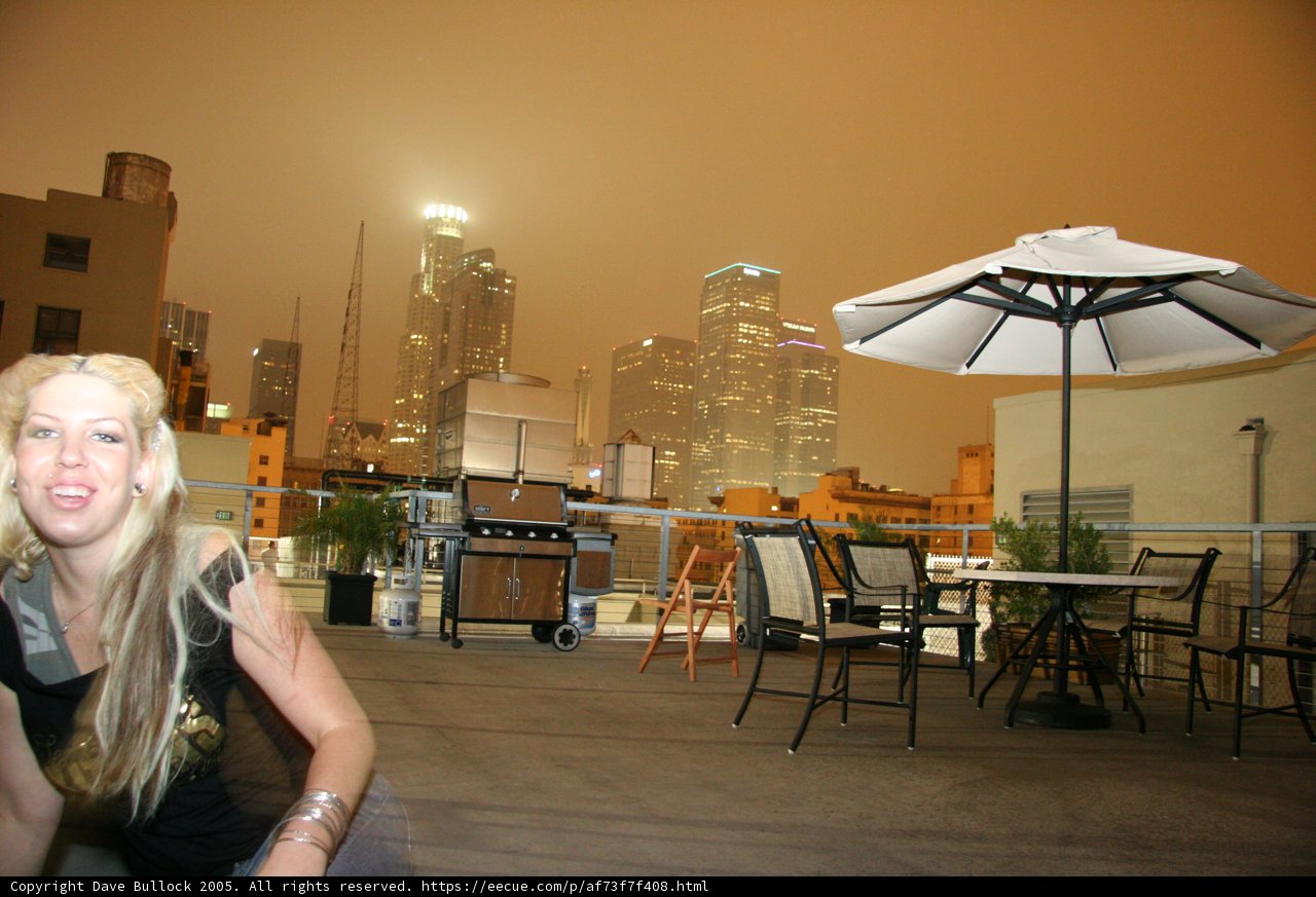 Outdoor Dining at a City Cafe