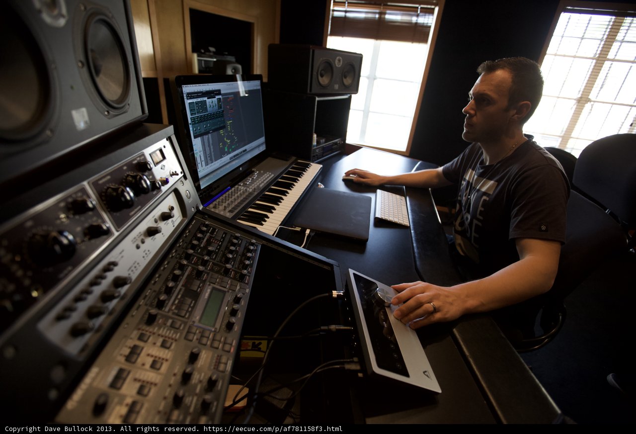 Music Production in Progress