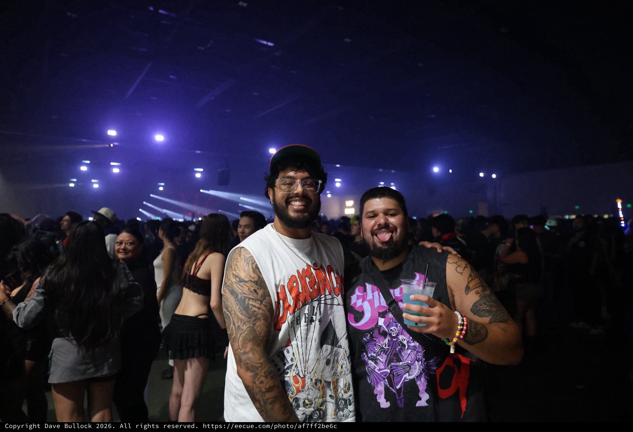 Friends Reveling at Wobbleland 2026 EDM Festival