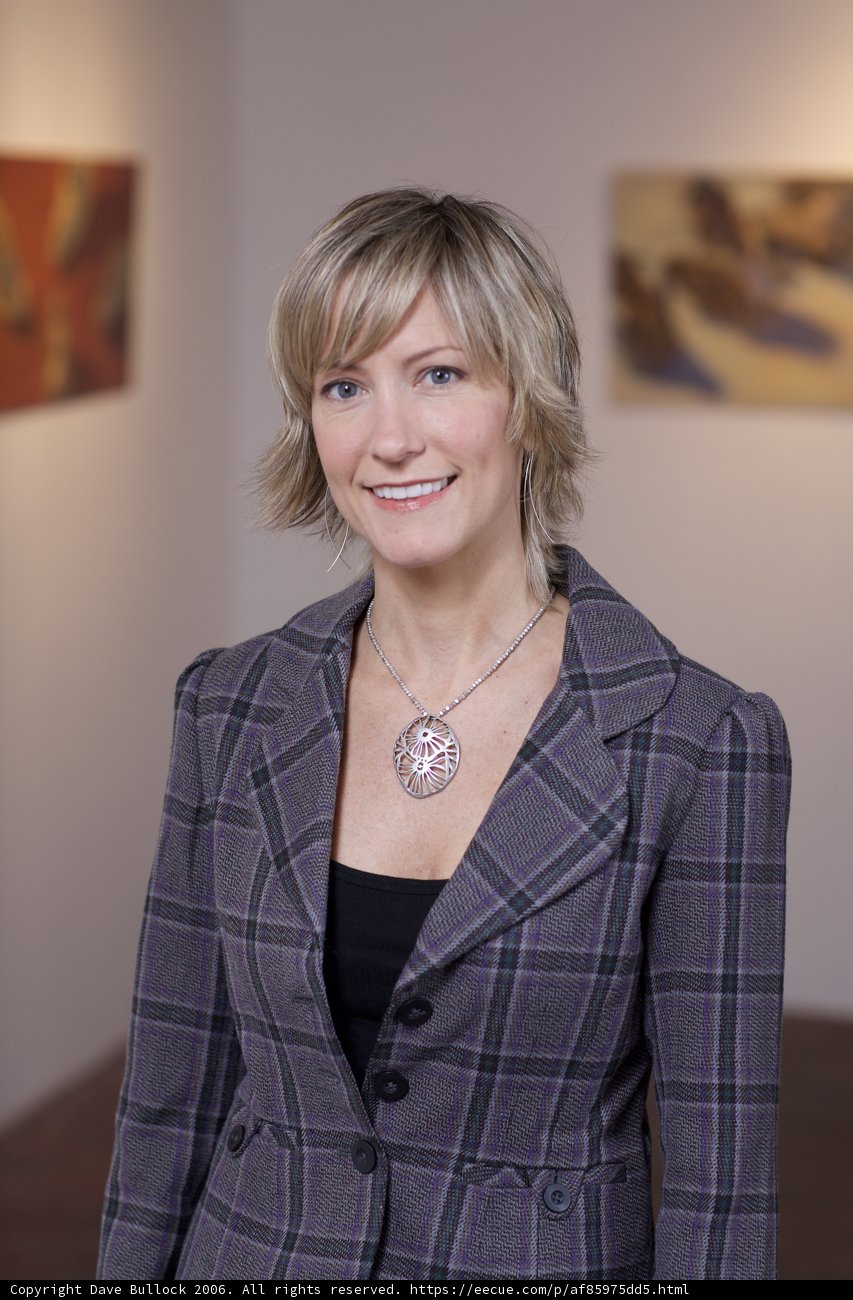 Stunning Woman in Formal Jacket
