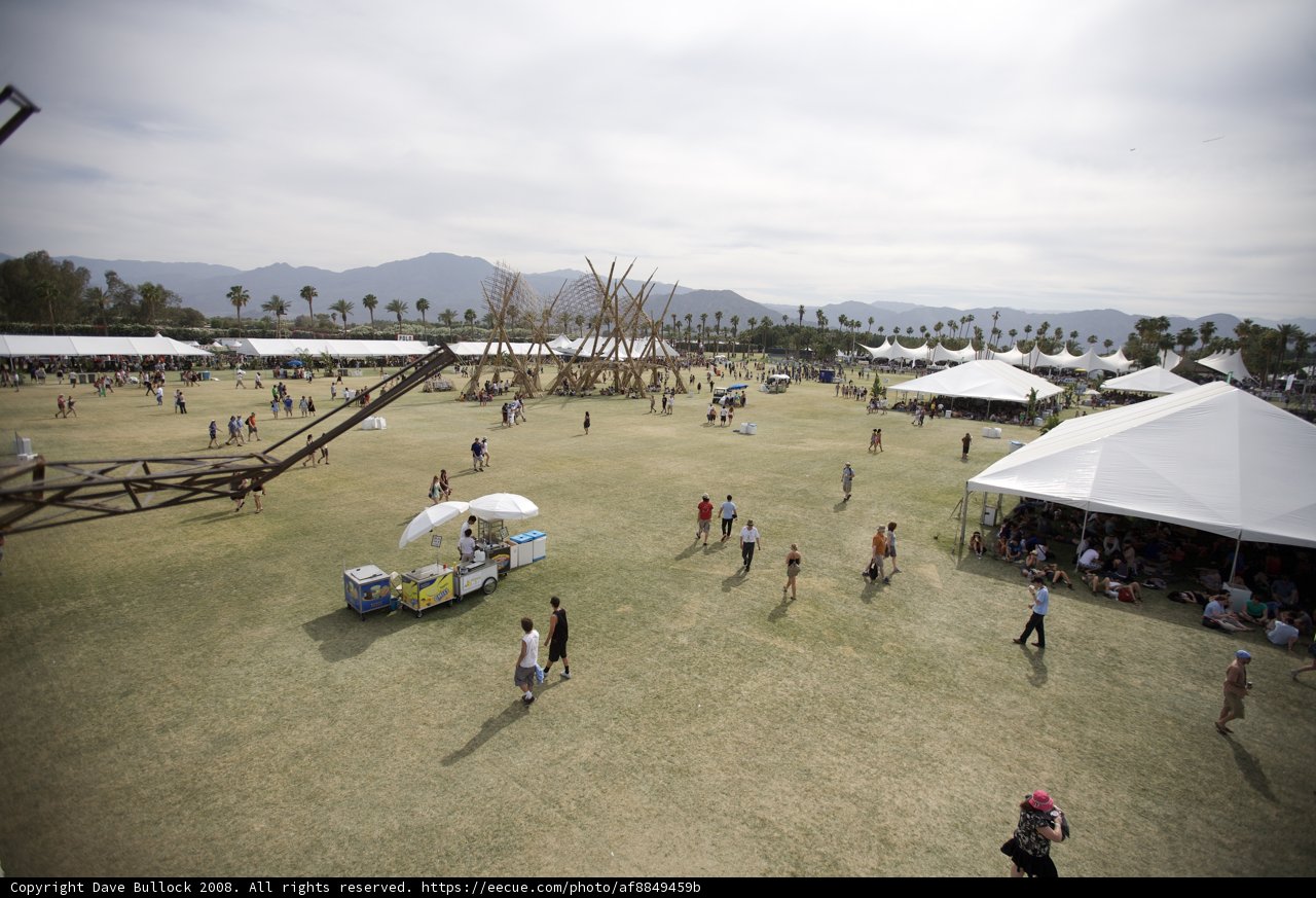 A Sea of People at Coachella