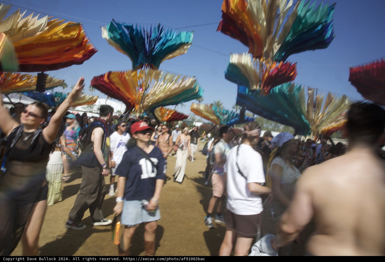Vibrant Whirl: Coachella 2024 Celebrations