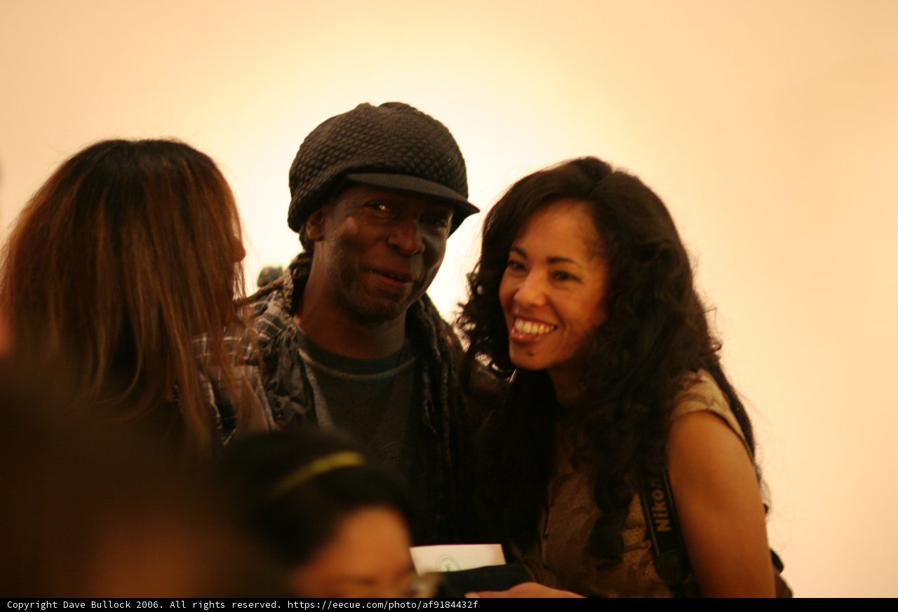 Smiling Pair at Event