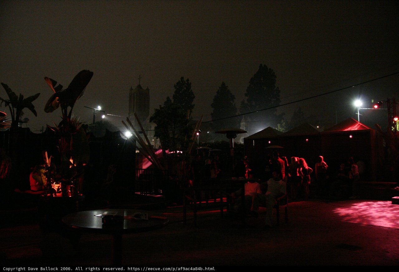 Urban Nightlife Silhouettes