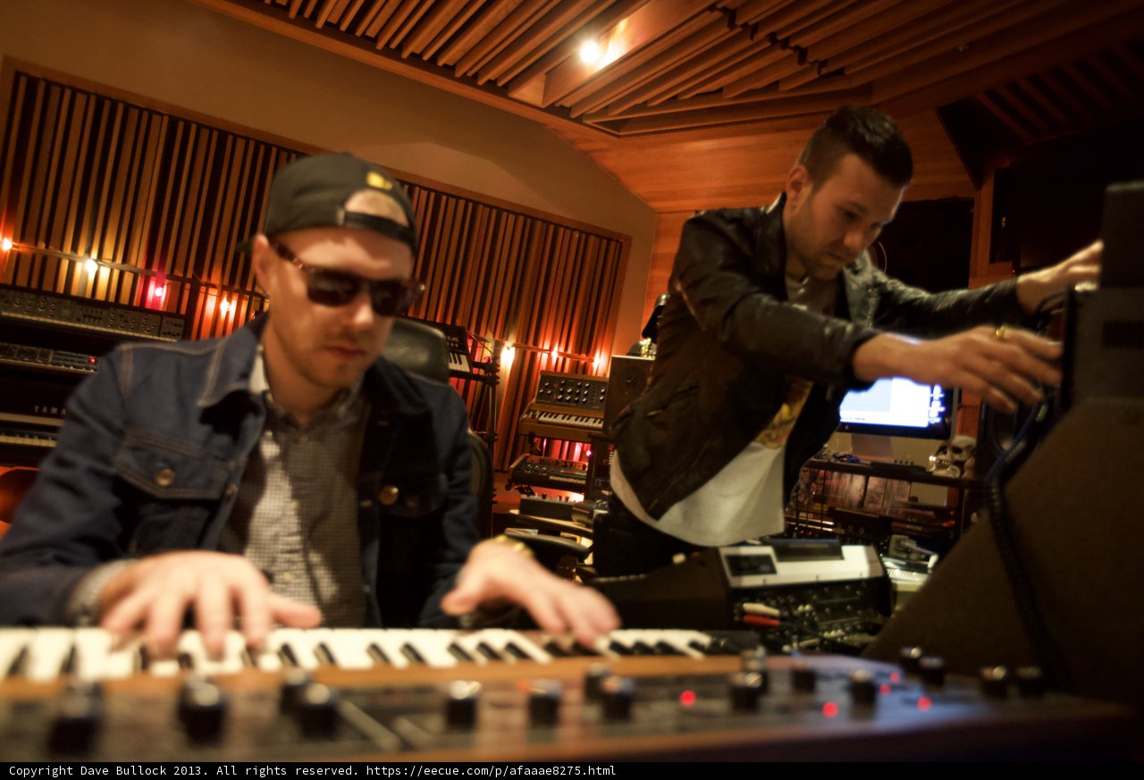 In the Studio: Two Men Making Music