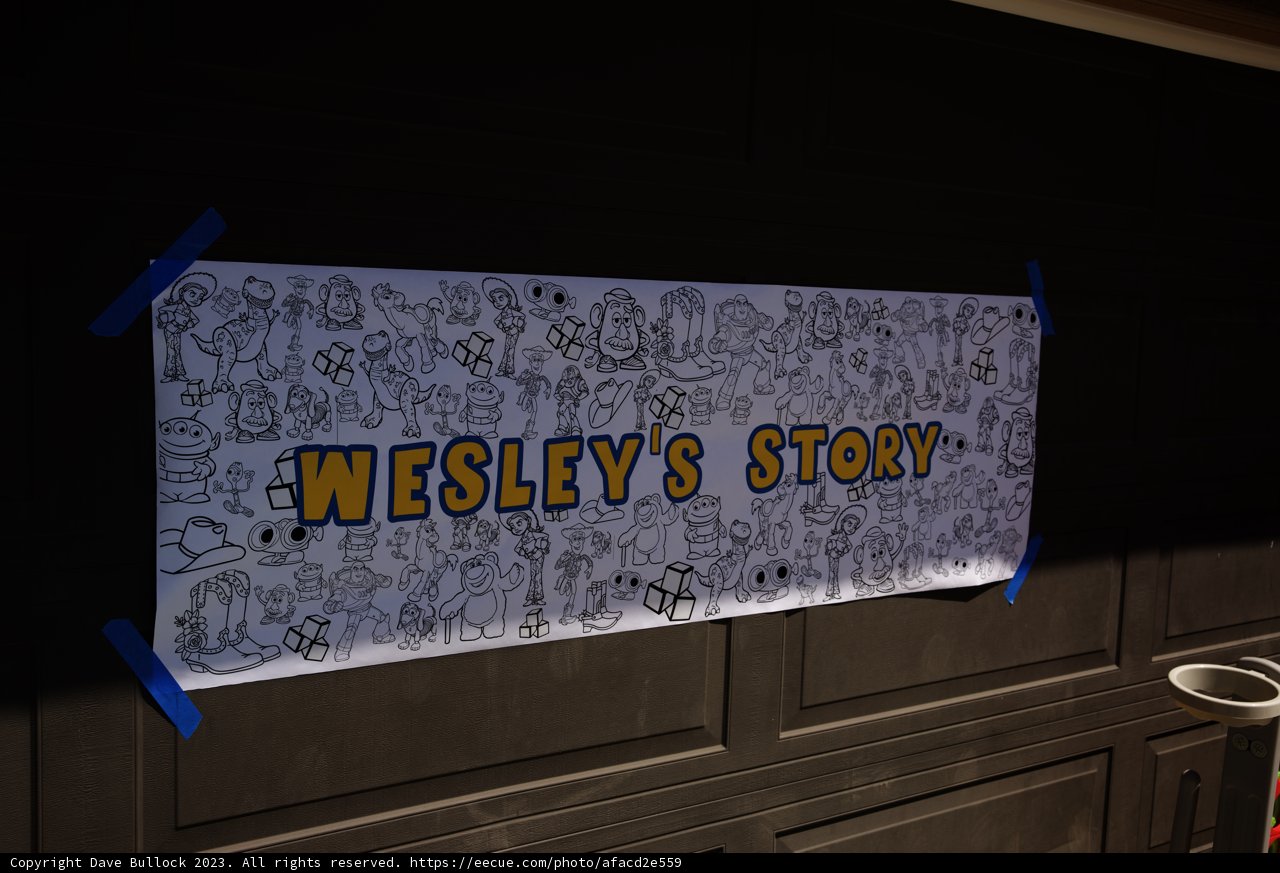 Wesley's First Milestone Celebration